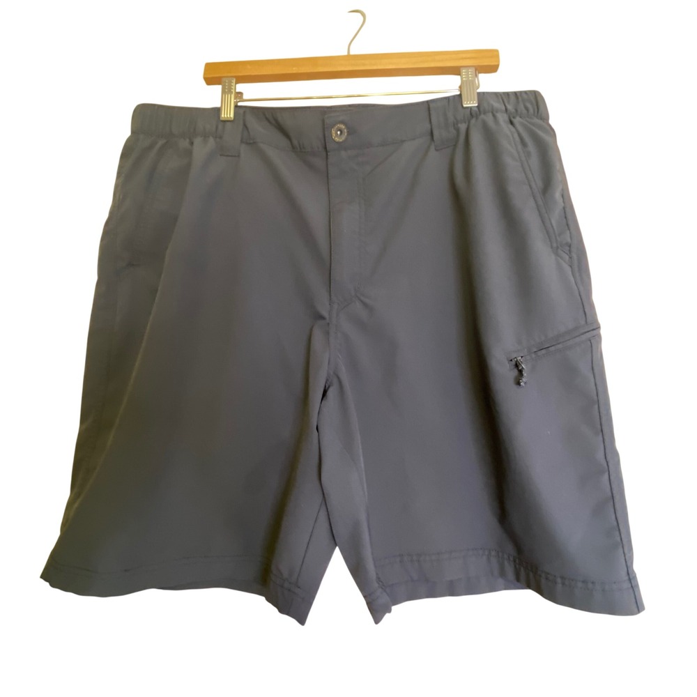 Weatherproof Vintage Mens 40 Utility Shorts Gray Performance Stretch Golf Hiking